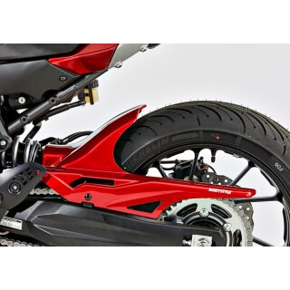 BODYSTYLE Hinterradabdeckung YAMAHA Tracer 700 2016 bis 2018 rot Radical Red