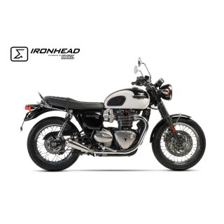 IXIL Endschalldämpfer TRIUMPH Bonneville T120, 16- Edelstahl, silber