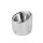 IXIL Endkappe Slashed, chrom, für Dämpfer mit D=88mm Edelstahl, chrom