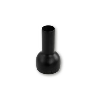 IXIL Endkappe Bottle, schwarz, für Dämpfer mit D=88mm Edelstahl, schwarz
