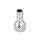 IXIL Endkappe Bottle, chrom, für Dämpfer mit D=88mm Edelstahl, chrom