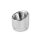 IXIL Endkappe Slashed, chrom, für Dämpfer mit D=112mm Edelstahl, chrom
