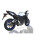 IXIL Hyperlow black XL Endschalldämpfer SUZUKI SV 650 16-, SV 650 X 18- (Euro 4 oder Euro 5) Edelstahl, schwarz