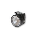 HIGHSIDER LED Nebelscheinwerfer, rund, schwarz, Aluminium, schwarz