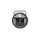 HIGHSIDER LED Nebelscheinwerfer, rund, schwarz, Aluminium, schwarz