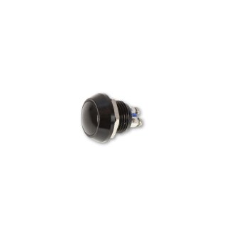 HIGHSIDER Edelstahl Taster (M12) Edelstahl poliert, schwarz