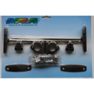 MRA HK-Haltersatz 260MM (Lenker 22mm-25mm) Metall / Kunststoff, schwarz
