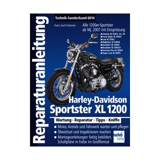 Motorbuch Technik Sonderband 6014 Reparatur-Anleitung HARLEY DAVIDSON Sportster XL1200 ab 2007