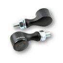 HIGHSIDER APOLLO CLASSIC LED Blinker Aluminium, schwarz