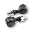 HIGHSIDER APOLLO CLASSIC LED Blinker Aluminium, schwarz