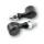 HIGHSIDER APOLLO CLASSIC LED Blinker Aluminium, schwarz