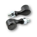 HIGHSIDER APOLLO CLASSIC LED Blinker/Positionsleuchte, schwarz Aluminium, schwarz
