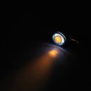 HIGHSIDER APOLLO CLASSIC LED Blinker/Positionsleuchte, schwarz Aluminium, schwarz