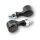 HIGHSIDER APOLLO CLASSIC LED Blinker/Positionsleuchte, schwarz Aluminium, schwarz