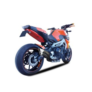 Auspuff IXRACE 2 black für Yamaha MT-09, XSR 900, Euro...