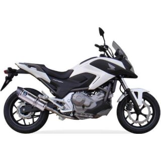 IXIL HEXOVAL XTREM Evolution Endschalldämpfer HONDA NC 750 X/S, Integra, 16- (Euro4) Edelstahl, silber