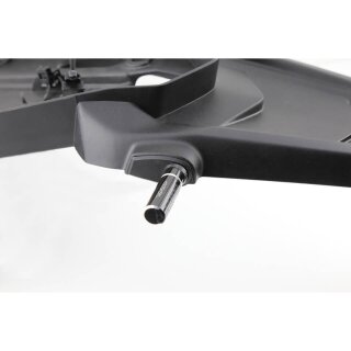 HIGHSIDER Alu Blinker-Montageplatten hinten für BMW RnineT, schwarz, Set Aluminium, schwarz