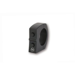HIGHSIDER CNC Tasterschalter mit 2 Taster, schwarz Aluminium, schwarz