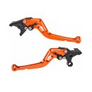 probrake Kupplungs- & Bremshebelset MIDI, orange