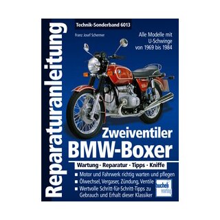 Motorbuch Reparatur-Anleitung BMW Boxer Zweiventiler mit U-Schwinge 1969-1985