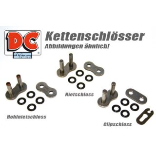 DynaChains Hohlnietschloss PLSDC525MZX-G 525er Teilung (5/8x5/16) Stahl, gold