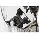 Navi-Halter an Rohr Ø 13/16 mm Schwarz.