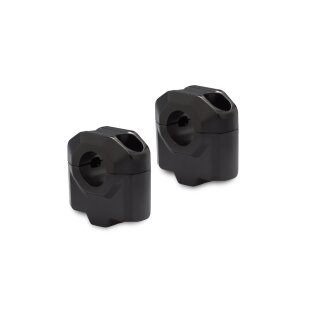 Lenkererhöhung für Ø 22 mm Lenker H=30 mm Schwarz