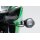 EVO Nebelscheinwerfer-Kit Schwarz. Kawasaki Versys-X300 ABS (16-).