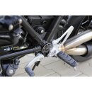 HIGHSIDER Abdeckkappen Set, für BMW RnineT CNC FRAME CAP Set B Aluminium, schwarz