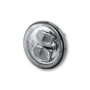 HIGHSIDER LED Hauptscheinwerfereinsatz TYP 7 mit Standlichtring, rund, chrom, 5 3/4 Zoll , chrom