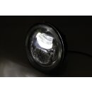 HIGHSIDER LED Hauptscheinwerfereinsatz TYP 7 mit Standlichtring, rund, schwarz, 5 3/4 Zoll , schwarz