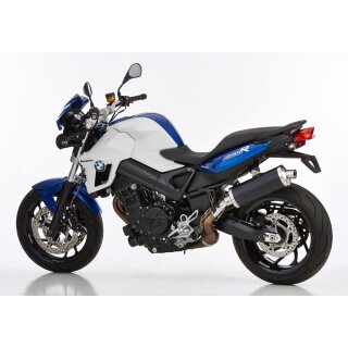 Hurric Rac 1 Auspuff BMW F 800 R 17- schwarz EG-BE