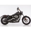 FALCON Auspuff Harley Davidson Dyna Modelle Low Rider etc. schwarz-matt EG-BE