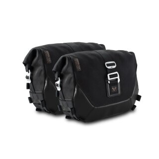 Legend Gear Seitentaschen-System LC Black Edition Triumph Thruxton 1200/R (16-19), TFC (18-).