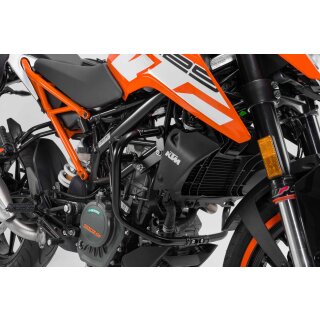 Sturzbügel Schwarz. KTM 125 (11-20) / 200 Duke (11-16).