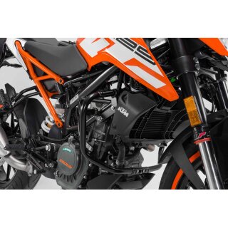 Sturzbügel Schwarz. KTM 125 (11-20) / 200 Duke (11-16).