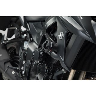 Schwarz. Yamaha MT-03 (16-)/Suzuki GSX-S750 (17-).