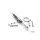 LSL Lenkungsdämpfer Kit KAWASAKI ZX-9R 02- 03, titan , silber
