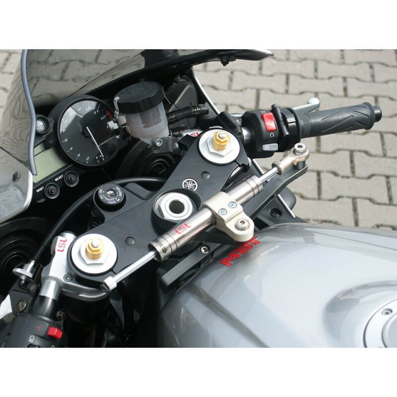 Motorrad Lenker und Spiegelhalterung Handyhalter Kit - Billet Aluminium