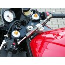LSL Lenkungsdämpfer Kit YAMAHA YZF-R6 03-05, titan , silber