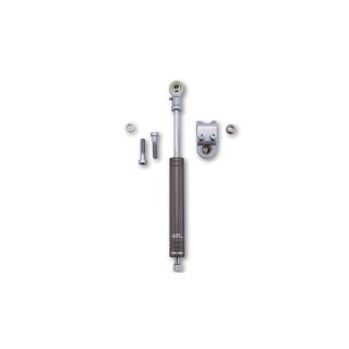 LSL Lenkungsdämpfer Kit YAMAHA YZF-R1 06-, titan Tank/Gabelbrücke , silber