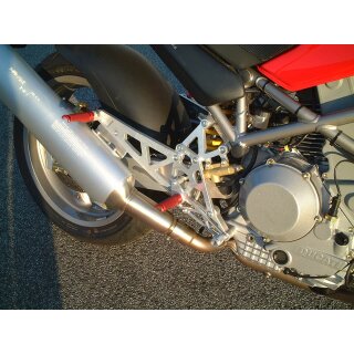 LSL Soziushalter DUCATI Monster S4 Aluminium, silber