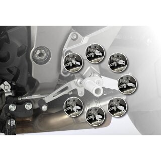 LSL Gelenk-Kit verstellbar K08 Aluminium, silber