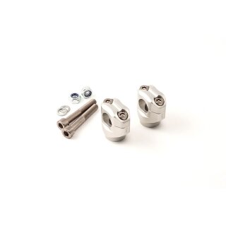 LSL Klemmbock-Kit Bonneville&Scrambler, 22,2mm, silber Aluminium, silber
