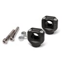 LSL Klemmbock-Kit Ø28,6, KAWASAKI Z 900, 17- Aluminium, schwarz