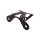 LSL Klemmbock-Kit Ø28,6, KAWASAKI Z 900, 17- Aluminium, schwarz