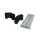LSL RiseUp-Bock Set 30mm, schwarz Aluminium, schwarz