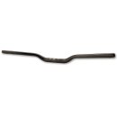 LSL X-Bar Alu-Lenker Superbike Flat XN1, 1 1/8 Zoll, schwarz Aluminium, schwarz perlgestrahlt