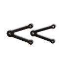 LSL Lampenstreben-Set 82mm, ohne Blinkeraufnahme, schwarz...