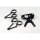 LSL Lampenhalter Speed Triple 11- Aluminium, schwarz